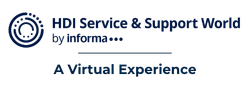 HDI Service &amp; Support World a Virtual Experience logo